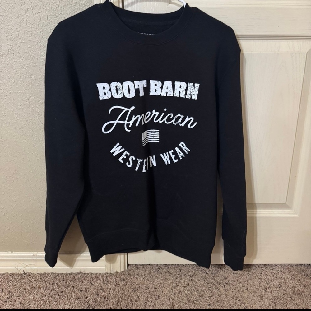 Black boot barn sweater
